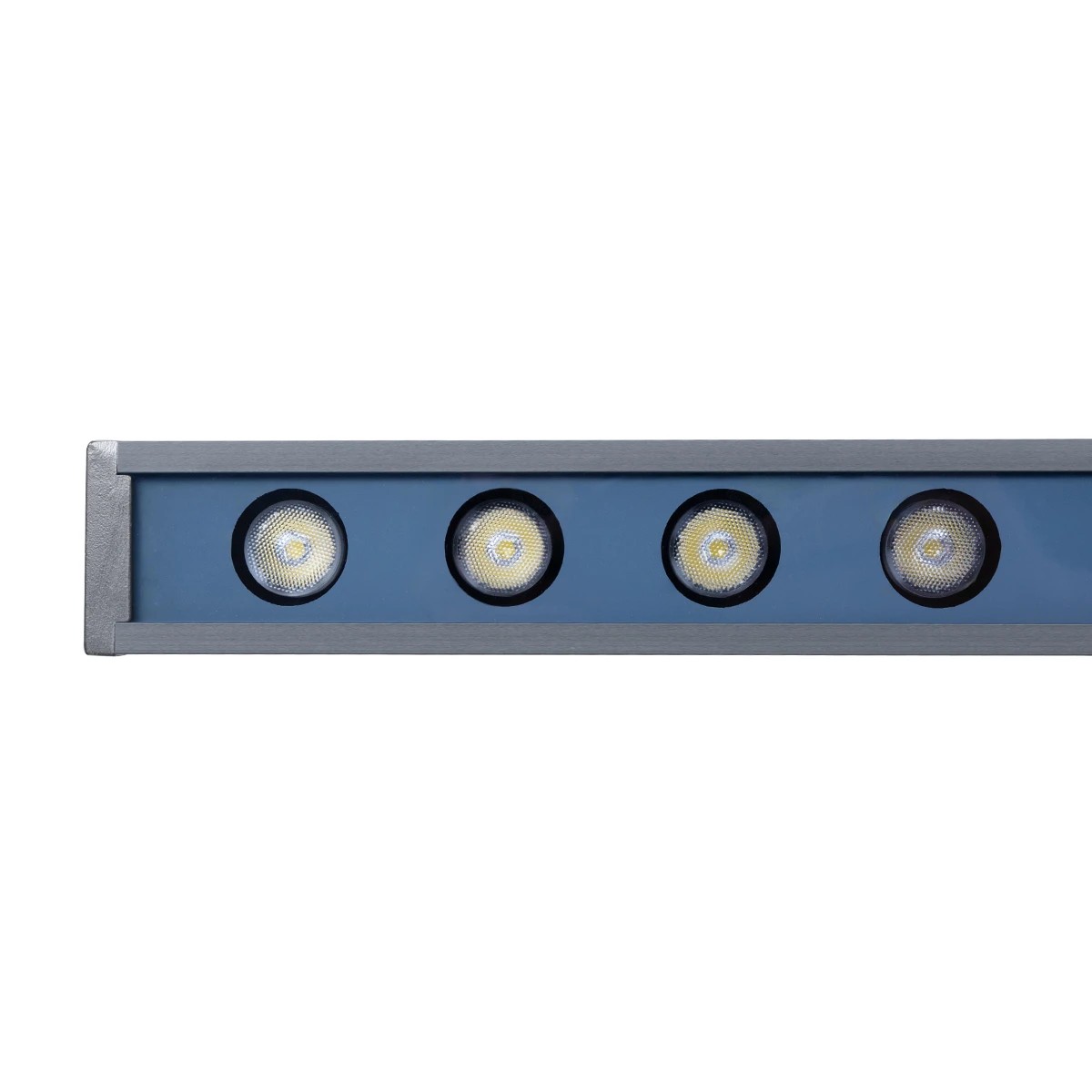 LEDTM® WASHERMARGO 90153 Μπάρα Φωτισμού Wall Washer LED 24W 2880lm 30° DC 24V Αδιάβροχο IP66 Ψυχρό Λευκό 6000K Dimmable - Bridgelux SMD Chip - Γκρι Ανθρακί - Μ100 x Π8.5 x Υ4cm - 3 Χρόνια Εγγύηση - Image 8