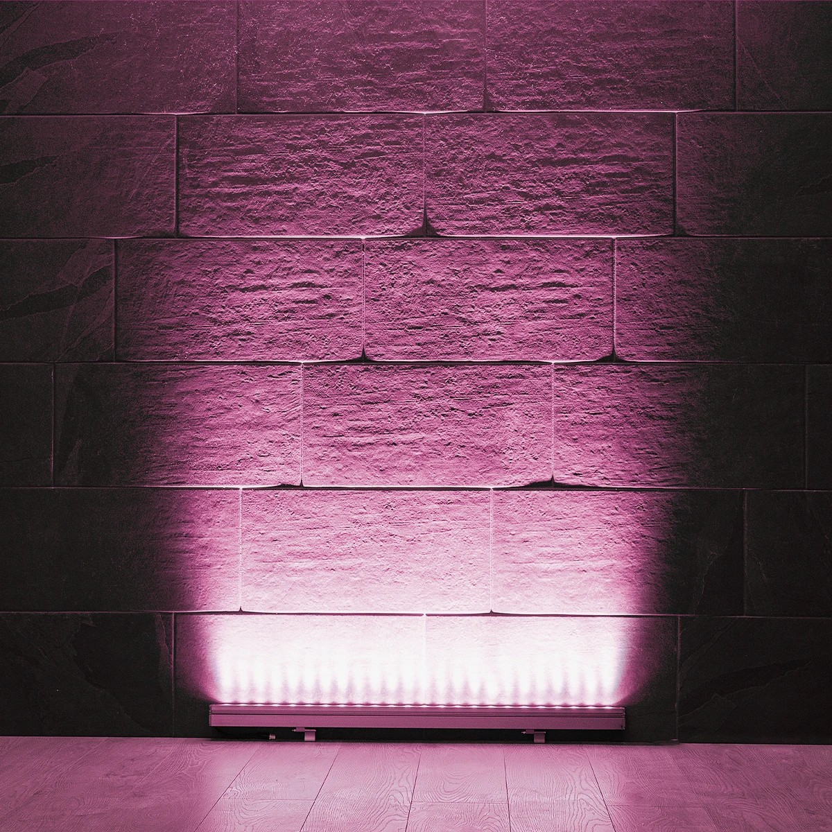 LEDTM® WASHERMARGO 90155 Μπάρα Φωτισμού Wall Washer LED 24W 2040lm 30° DC 24V Αδιάβροχο IP66 Ροζ Dimmable - Bridgelux SMD Chip - Γκρι Ανθρακί - Μ100 x Π4 x Υ5cm - 3 Χρόνια Εγγύηση - Image 7