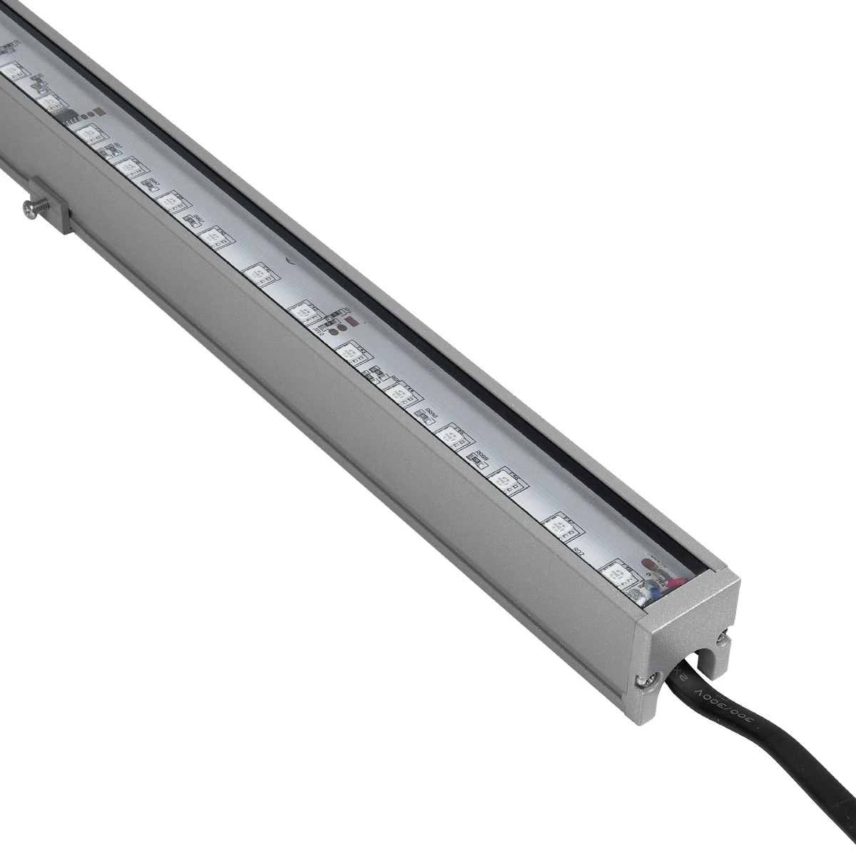LEDTM® DIGIBAR 90210 Ψηφιακή Pixel Addressable Facade Μπάρα LED 12W 600lm 45° DC 24V Αδιάβροχο IP65 8 x Pixel Πολύχρωμο RGB Dimmable DMX512 SPI/TTL Protocol IC UCS512C0 - Bridgelux SMD Chip - Γκρι Ανθρακί - Μ100 x Π3.2 x Υ3cm - 3 Χρόνια Εγγύηση - Image 6