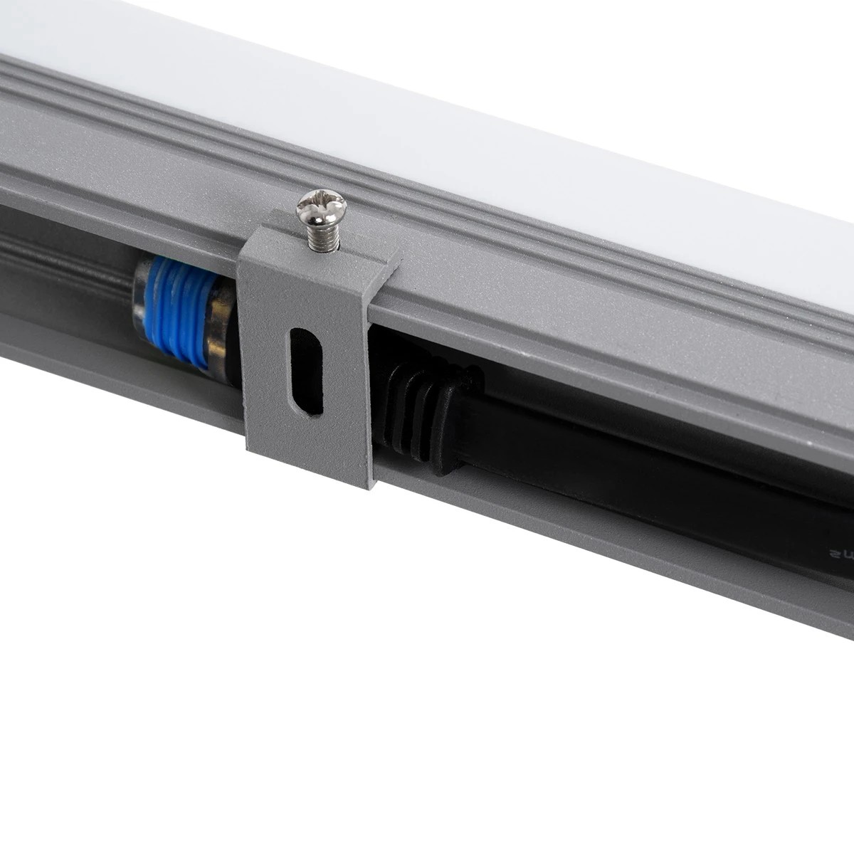 LEDTM® DIGIBAR 90214 Ψηφιακή Pixel Addressable Facade Μπάρα LED 12W 600lm 180° DC 24V Αδιάβροχο IP65 8 x Pixel Πολύχρωμο RGB Dimmable DMX512 SPI/TTL Protocol IC UCS512C0 - Bridgelux SMD Chip - Ασημί με Λευκό Γαλακτερό Κάλυμμα - Μ100 x Π3 x Υ4.5cm - 3 Χρόνια Εγγύηση - Image 11
