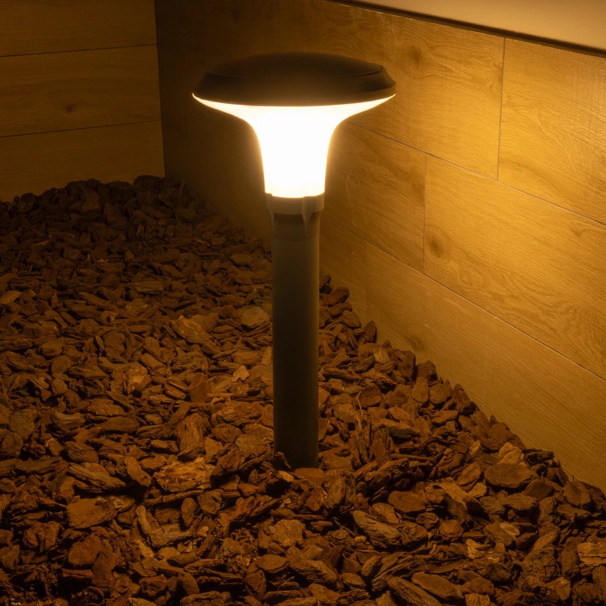 LEDTM® WHISPER 90548 Φωτιστικό Κολωνάκι Κήπου με Ντουί 1 x E27 AC 220-240V Αδιάβροχο IP65 - Γκρι Ανθρακί - Μ27 x Π27 x Υ79cm - Image 11