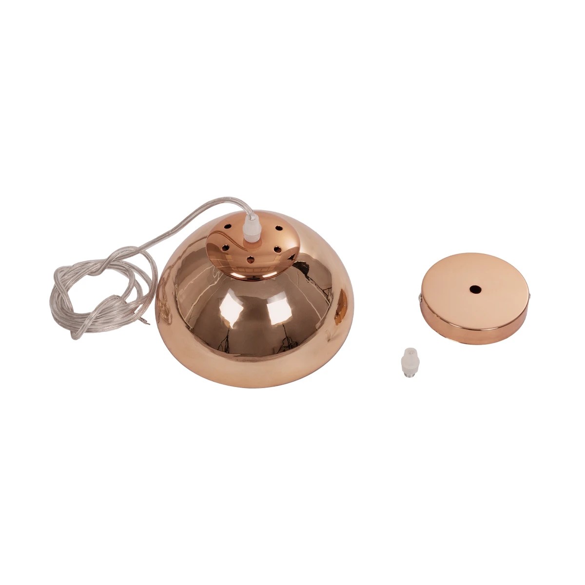 LEDTM® CRISTIN 999-0038 Μοντέρνο Κρεμαστό Φωτιστικό Οροφής με Ντουί 1 x G4 AC 220-240V IP20 - Χάλκινο - Μ18 x Π18 x Υ13cm - Image 10