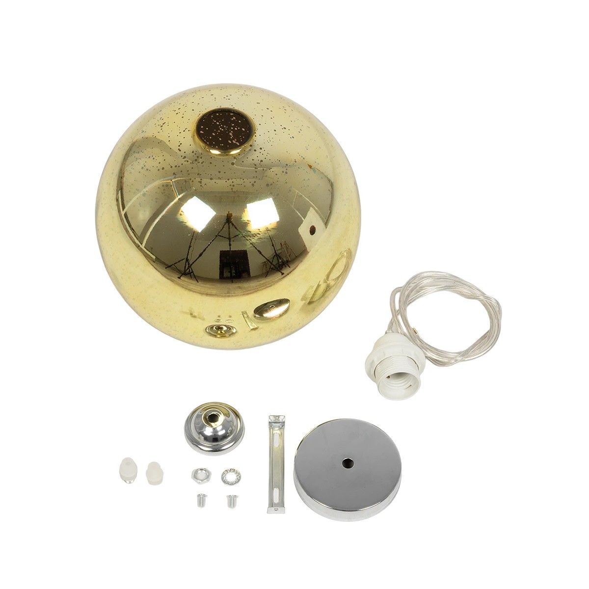 LEDTM® SATURN 999-0147 Μοντέρνο Κρεμαστό Φωτιστικό Οροφής με Ντουί 1 x E27 AC 220-240V IP20 - Πολύχρωμο - Μ25 x Π25 x Υ22cm - Image 10