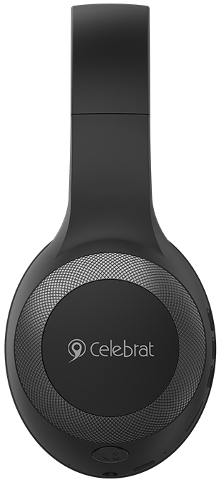 Alternative view of CELEBRAT headphones με μικρόφωνο A23-ΒΚ, bluetooth, 40mm, μαύρο