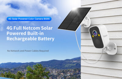 Alternative view of VSTARCAM smart ηλιακή κάμερα BG55, 3MP, 4G, SD, 5000mAh, IP66