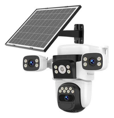 VSTARCAM smart ηλιακή κάμερα BG621SR, triple lens, 2MP, 4G, SD, PTZ, IP66