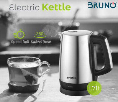 Alternative view of BRUNO ηλεκτρικός βραστήρας BRN-0030, 2200W, 1.7lt, βάση 360°