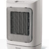 BRUNO κεραμικό αερόθερμο BRN-0255, 2000W, με θερμοστάτη/ανεμιστήρα/αυτόματη περιστροφή, λευκό