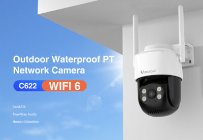 Alternative view of VSTARCAM smart κάμερα C622, 2MP, WiFi, PTZ, SD, IP66