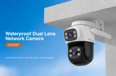 Alternative view of VSTARCAM smart κάμερα C622DR, dual lens, 2MP, WiFi, SD, PTZ, IP66