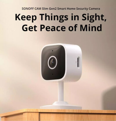 Alternative view of SONOFF smart κάμερα CAM-S2, 2MP, WiFi, SD