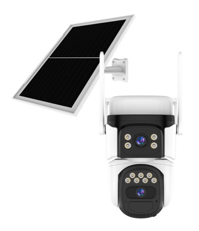 VSTARCAM smart ηλιακή κάμερα CB621DR, dual lens, 3MP, WiFi, SD, PTZ, IP66