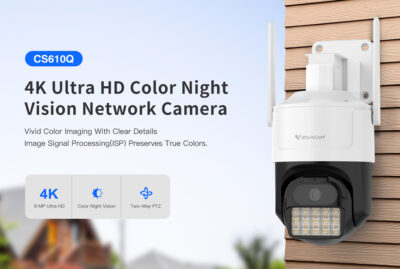 Alternative view of VSTARCAM smart κάμερα CS610Q, 4K/8MP, WiFi, PTZ, SD, IP66