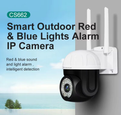 Alternative view of VSTARCAM smart κάμερα CS662, 3MP, WiFi, PTZ, SD, IP66