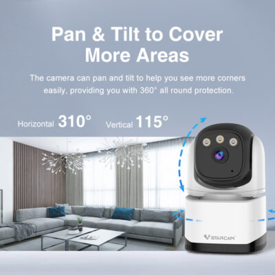 Alternative view of VSTARCAM smart κάμερα CS995, 3MP, WiFi, PTZ, SD