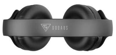 Alternative view of DOQAUS headphones DESIGN 1, ασύρματα & ενσύρματα, Φ40mm, 600mAh, μαύρα