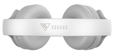 Alternative view of DOQAUS headphones DESIGN 1, ασύρματα & ενσύρματα, Φ40mm, 600mAh, γκρι