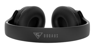 Alternative view of DOQAUS headphones DESIGN 2, ασύρματα & ενσύρματα, Φ40mm, 600mAh, μαύρα