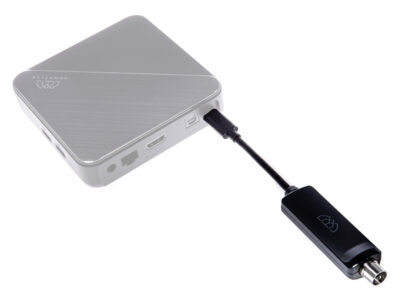 Alternative view of HOMATICS δέκτης κεραίας DVBT2TUNER για TV Box, DVB-T2, USB-C, μαύρος