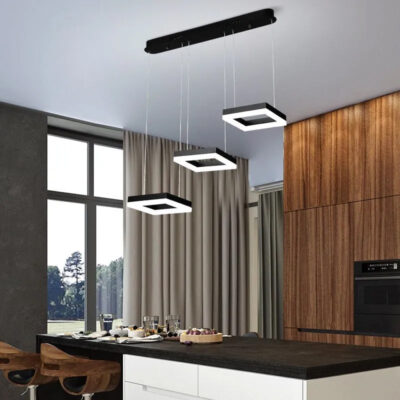 Alternative view of LEDTM LED φωτιστικό οροφής HLL-0103, 35W, 4000K, 70x120cm, μαύρο