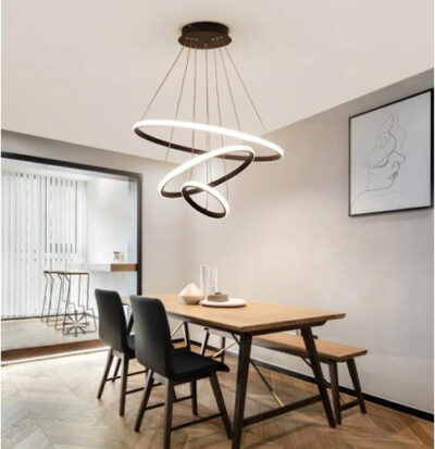 Alternative view of LEDTM LED φωτιστικό οροφής HLL-0105, 44W, 4000K, 60x60cm, μαύρο