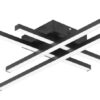 LEDTM LED φωτιστικό οροφής HLL-0111, 50W, 4500K, 9x60x60cm, μαύρο