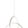 LEDTM LED φωτιστικό οροφής HLL-0121, 15W, 4000K, Φ22cm x 1m, λευκό