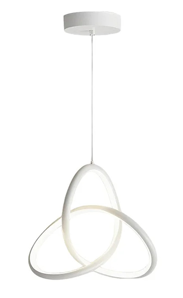 LEDTM LED φωτιστικό οροφής HLL-0121, 15W, 4000K, Φ22cm x 1m, λευκό