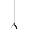 LEDTM LED φωτιστικό οροφής HLL-0145, 25W, 4000K, Φ40cm, 1m, μαύρο