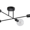 LEDTM φωτιστικό οροφής HLL-0149, 4x E27, μεταλλικό, μαύρο