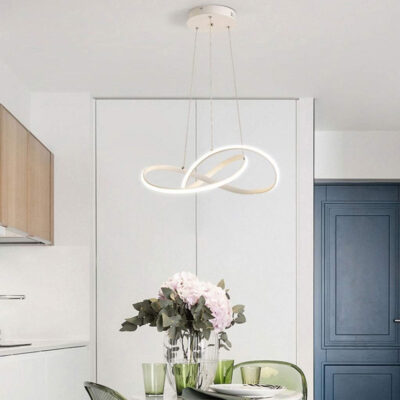 Alternative view of LEDTM LED φωτιστικό οροφής HLL-0209, 48W, 4000K, Φ50cm x 120cm, λευκό