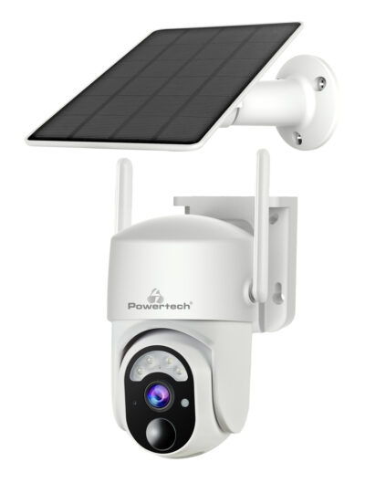LEDTM smart ηλιακή κάμερα PT-1177, 4MP, WiFi, SD, PTZ, IP65