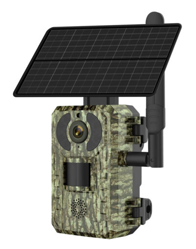 LEDTM smart ηλιακή κάμερα κυνηγού PT-1178, 4MP, 4G, PIR, SD, IP66