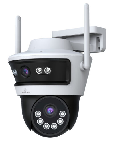 Alternative view of LEDTM smart κάμερα PT-1340, 3MP, dual lens, WiFi, PTZ, SD, IP65