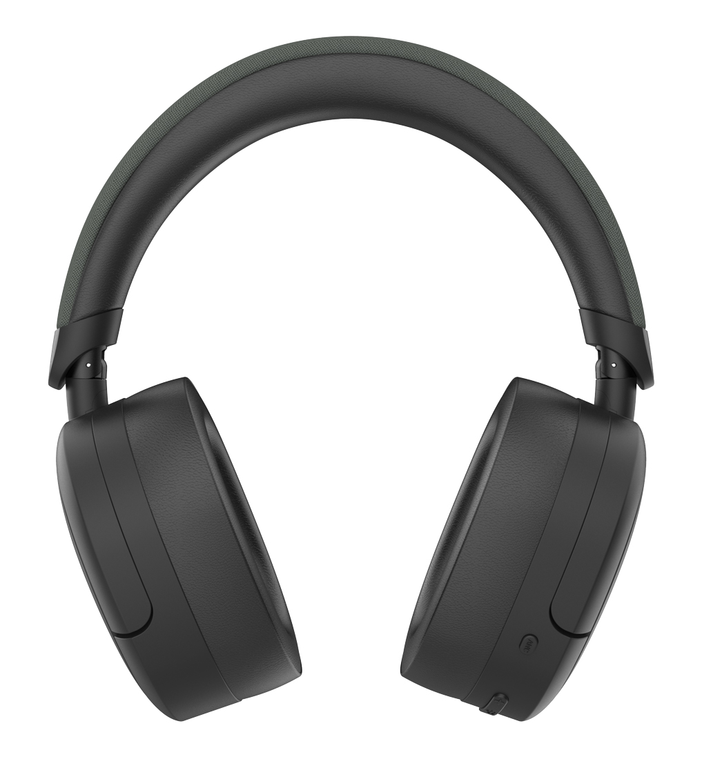 LEDTM headphones PT-1462, ενσύρματα & ασύρματα, ANC & ENC, 40mm, 300mAh, μαύρα - Image 2