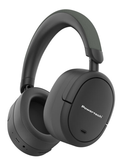 LEDTM headphones PT-1462, ενσύρματα & ασύρματα, ANC & ENC, 40mm, 300mAh, μαύρα