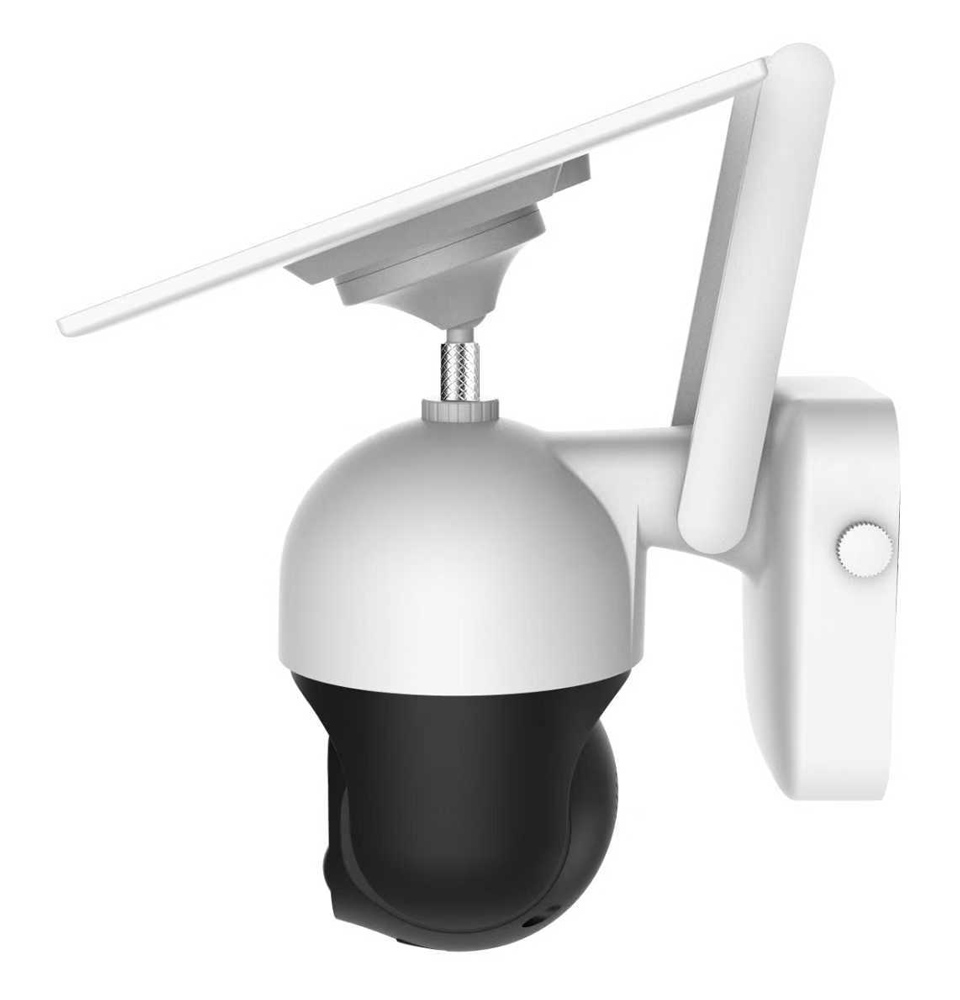 LEDTM smart ηλιακή κάμερα PT-1497, dual lens, 3MP, 4G, PTZ, SD, IP65 - Image 2
