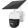 LEDTM smart ηλιακή κάμερα PT-1497, dual lens, 3MP, 4G, PTZ, SD, IP65
