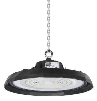 Alternative view of LEDTM LED φωτιστικό καμπάνα PT-1531, 100W, 6500K, Φ30x11cm, IP65, μαύρο