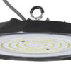 LEDTM LED φωτιστικό καμπάνα PT-1557, 100W, 6500K, Φ30x4cm, IP65, μαύρο