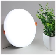 ΣΤΡΟΓΓΥΛΟ ΧΩΝΕΥΤΟ LED PANEL 36W FRAMELESS 6000K