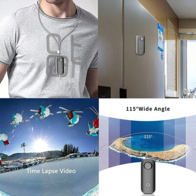 Alternative view of SJCAM mini action camera C100+, 4K, 15MP, Wi-Fi, αδιάβροχη, μαύρη
