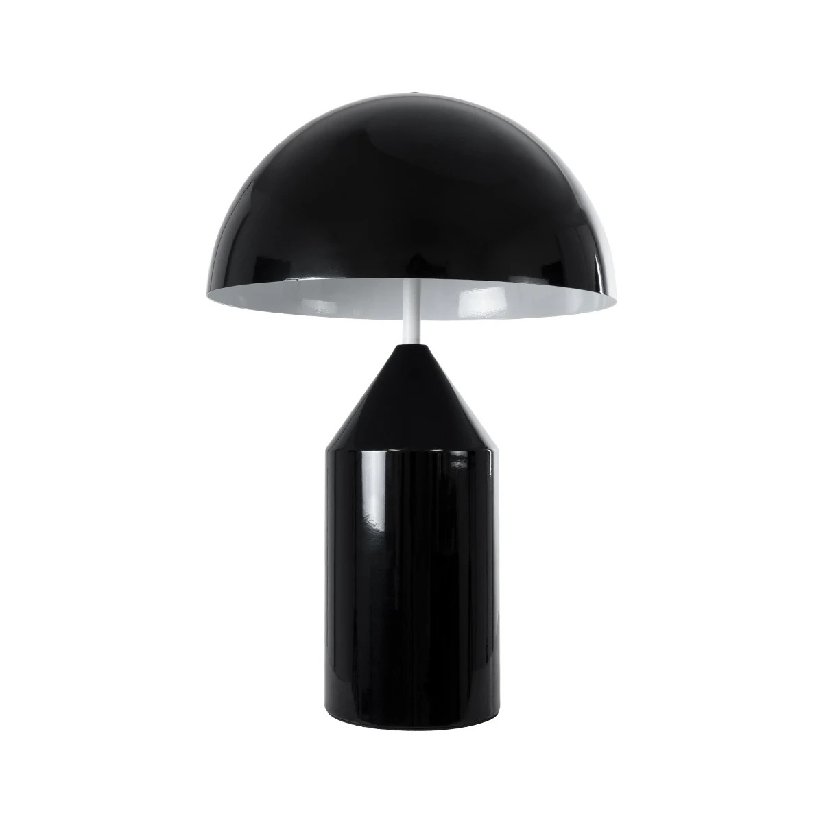 kelvo® URANUS KLV-101-0371 Επιτραπέζιο Φωτιστικό Πορτατίφ για 2 Λάμπες με Ντουί E27 AC 220-240V IP20 - Μαύρο Ματ - Μ35 x Π35 x Υ54cm - Image 3