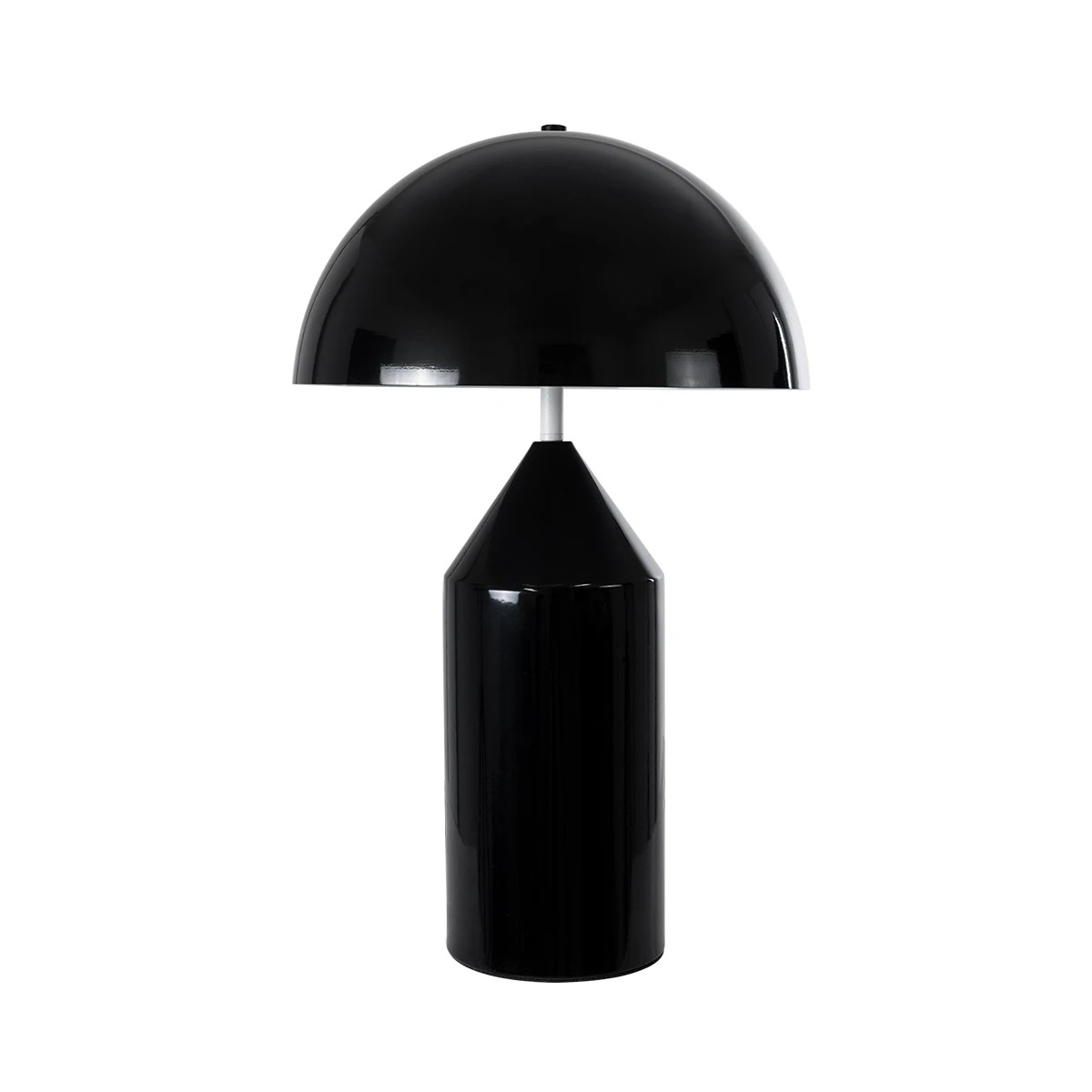 kelvo® URANUS KLV-101-0371 Επιτραπέζιο Φωτιστικό Πορτατίφ για 2 Λάμπες με Ντουί E27 AC 220-240V IP20 - Μαύρο Ματ - Μ35 x Π35 x Υ54cm - Image 4