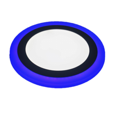 ΣΤΡΟΓΓΥΛΟ LED PANEL 3 ΣΕ 1 ΜΠΛΕ  ( ΧΩΝΕΥΤΟ )