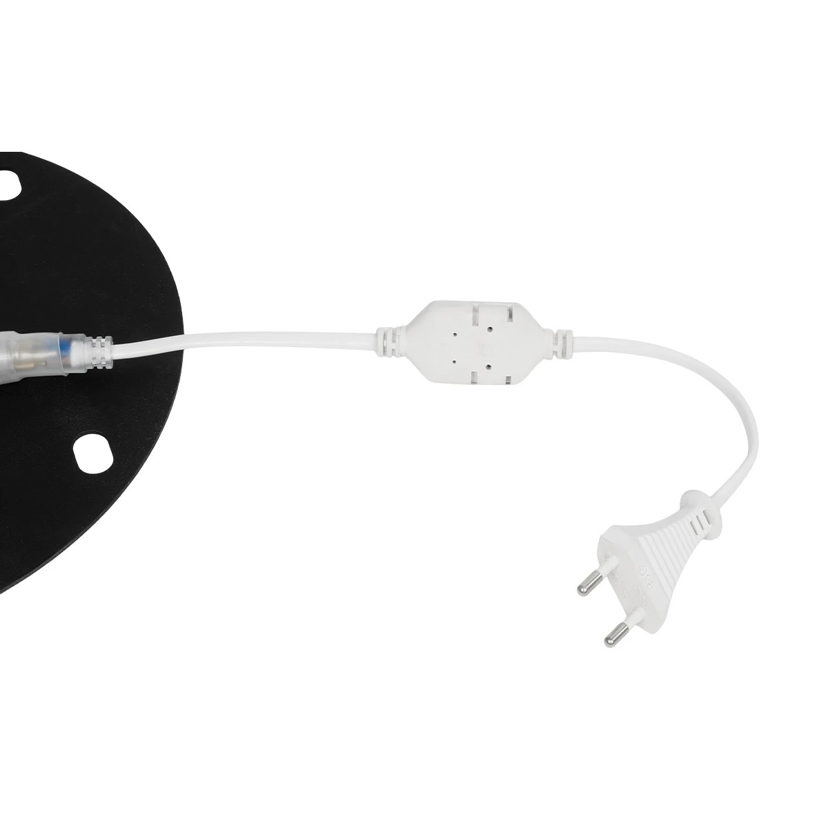 LEDTM® XMAS-STAR-BIG Χριστουγεννιάτικο Διακοσμητικό Φωτιστικό LED 19,5W 780lm 360° AC 220-240V Αδιάβροχο IP65 Θερμό Λευκό 2700K - Μαύρο & Διάφανο - M114 x Π25 x Υ132cm - 2 Χρόνια Εγγύηση - Image 7