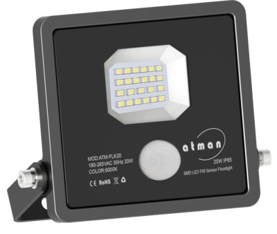 ΠΡΟΒΟΛΕΑΣ LED 20W ΜΕ ΑΙΣΘΗΤΗΡΑ ΚΙΝΗΣΗΣ (ΣΕΙΡΑ Κ)