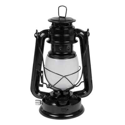 LEDTM® FIREWATCH 76546 Διακοσμητικό Φαναράκι LED 10W 500lm 360° Επαναφορτιζόμενο DC 5V με Μπαταρίες 2x18650 IP20 Ultra Θερμό Λευκό 1800K - Μ15 x Π11.5 x Υ23.5cm - 2 Χρόνια Εγγύηση