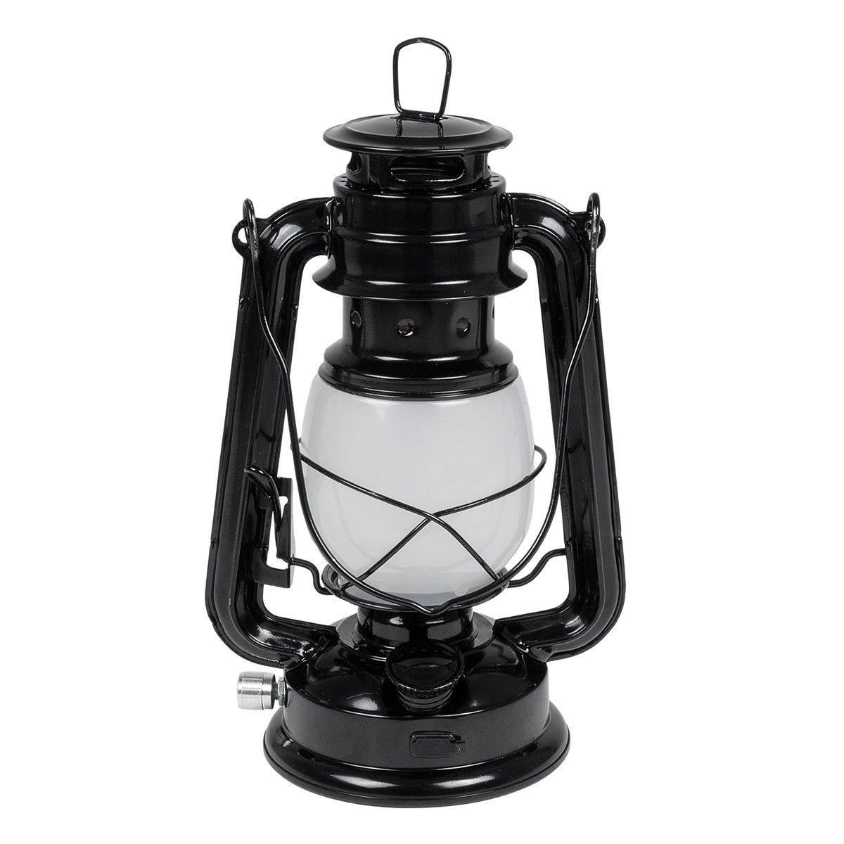 LEDTM® FIREWATCH 76546 Διακοσμητικό Φαναράκι LED 10W 500lm 360° Επαναφορτιζόμενο DC 5V με Μπαταρίες 2x18650 IP20 Ultra Θερμό Λευκό 1800K - Μ15 x Π11.5 x Υ23.5cm - 2 Χρόνια Εγγύηση