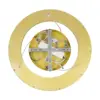 LEDTM® SALEM 61243 Μοντέρνο Κρεμαστό Φωτιστικό Οροφής LED 75W 8625lm 120° AC 220-240V IP20 Ρυθμιζόμενο Λευκό CCT με Χειριστήριο από 2700K έως 6000K Dimmable - Lumileds SMD Chip - Χρυσό - Μ45 x Π45 x Υ6cm - 3 Χρόνια Εγγύηση - Image 6